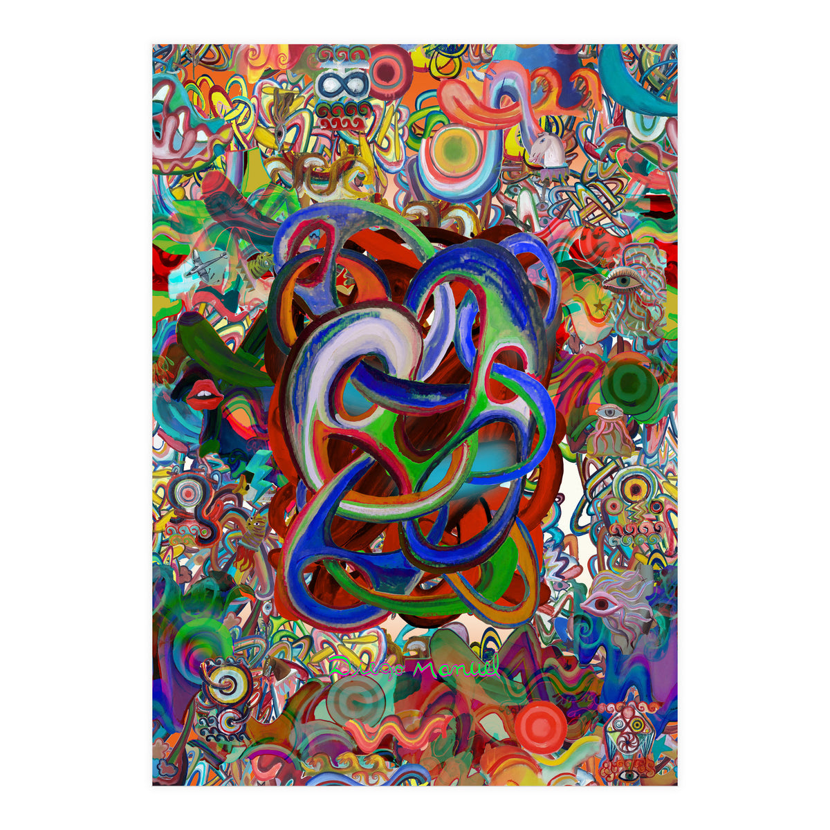 Graffitis 2021 Tapiz (Print Only)