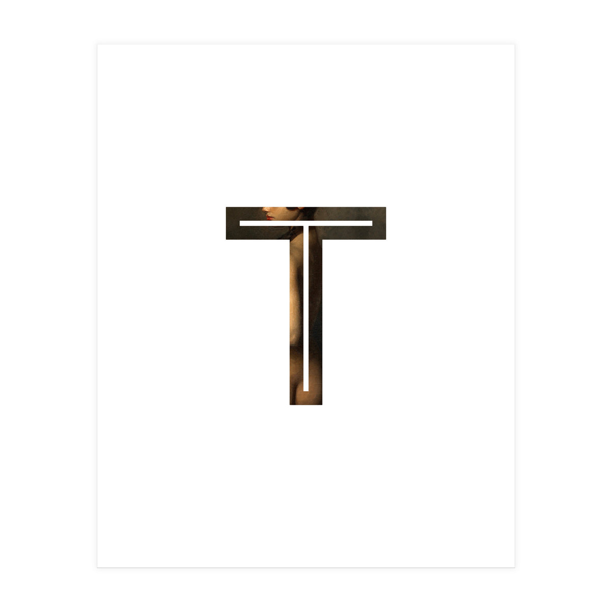 Letter T - (Impress) (Print Only)