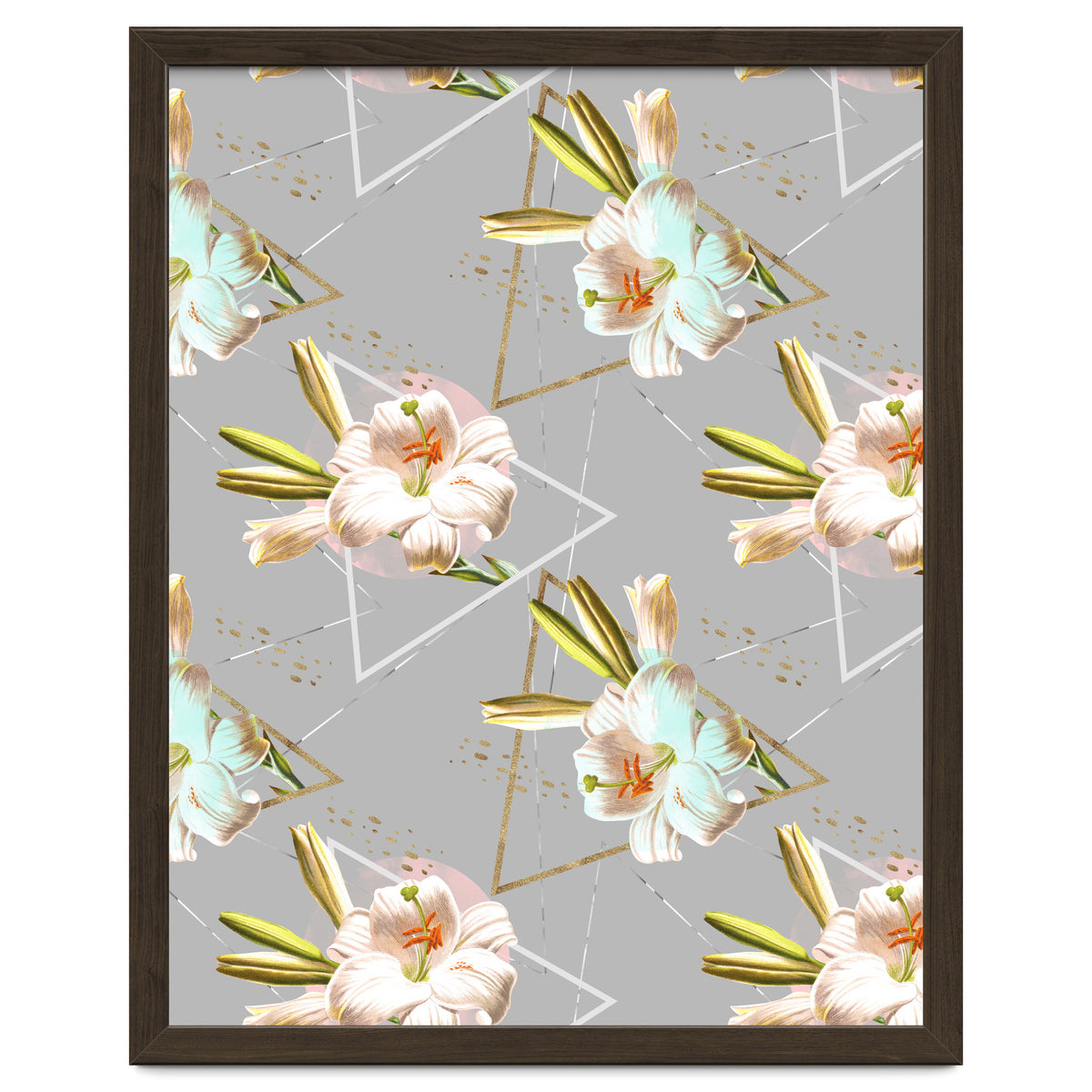 Botanical blooming with geometric 02