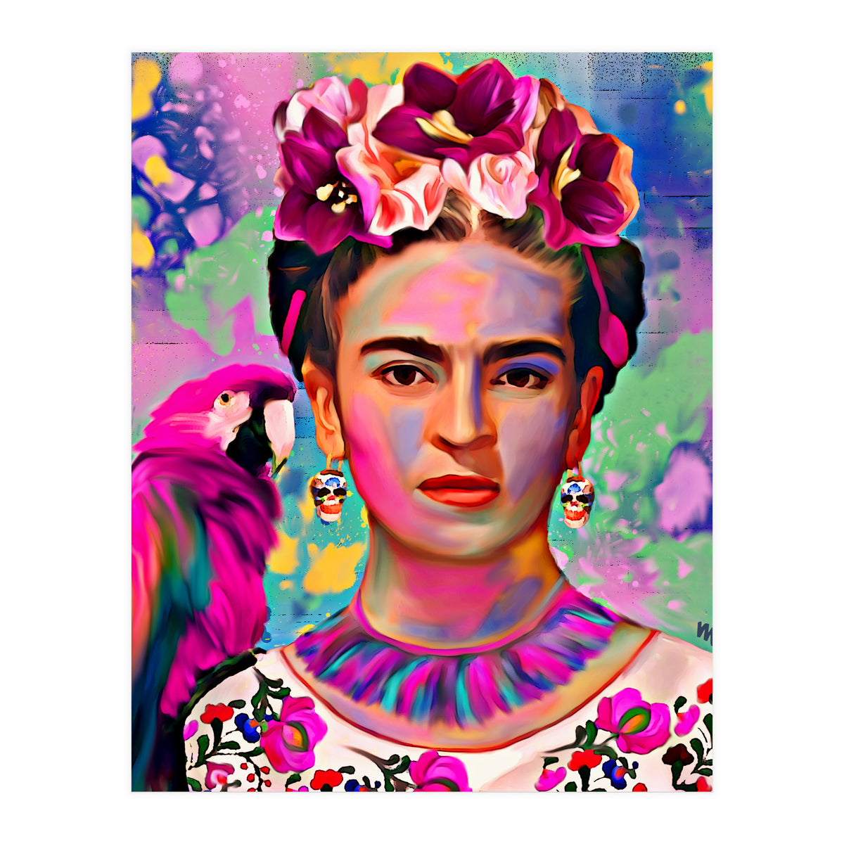 Tribute to Frida Khalo (Print Only)