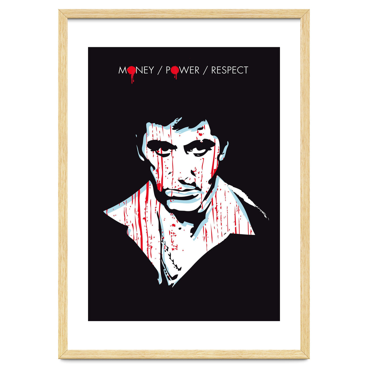 Tony Montana Scarface movie poster