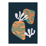 Retro Botanical Abstract Geometric Art (Print Only) thumbnail