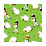 Shepherd And Flock (Print Only) thumbnail