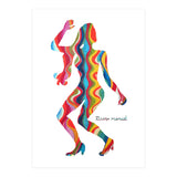 Dance Girl B 44  (Print Only) thumbnail