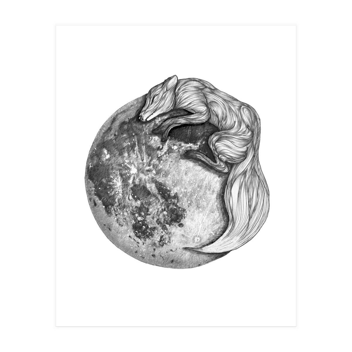 Moon Fox (Print Only)