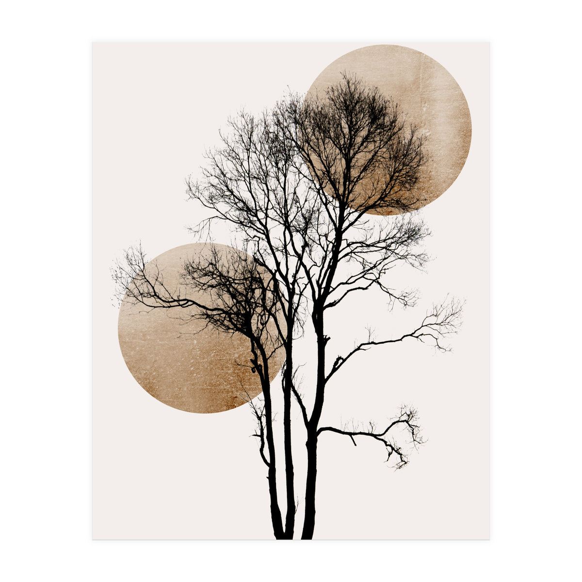 Sun And Moon Hiding Gold (Print Only)