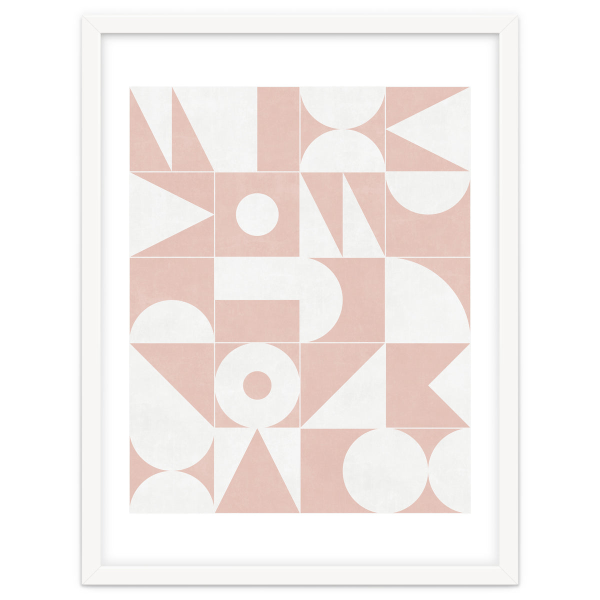 My Favorite Geometric Patterns No.11 - Pale Pink