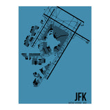 New York JFK Airport Layout (Print Only) thumbnail