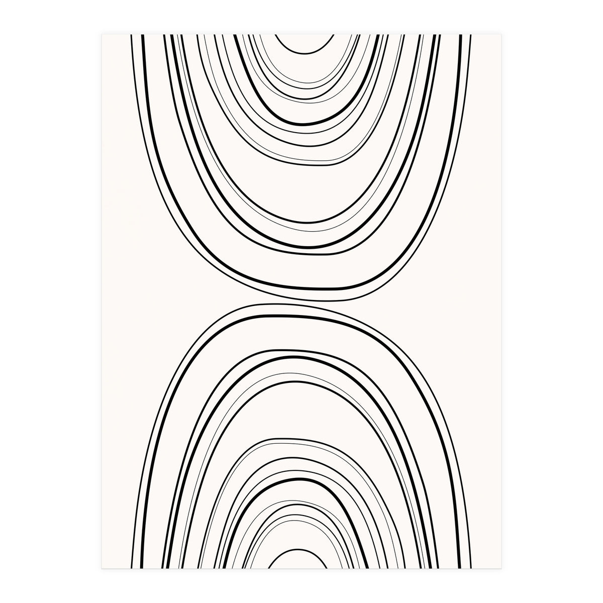 MINIMALIST ART - LINE ARCHES (Print Only)