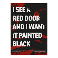 The Rolling Stones - Paint It Black (Print Only)