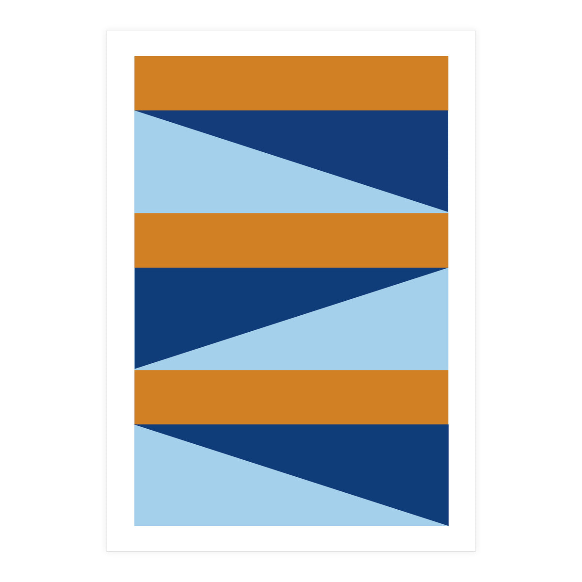 Geometric Minimalist Abstract Modern 1 (Print Only)