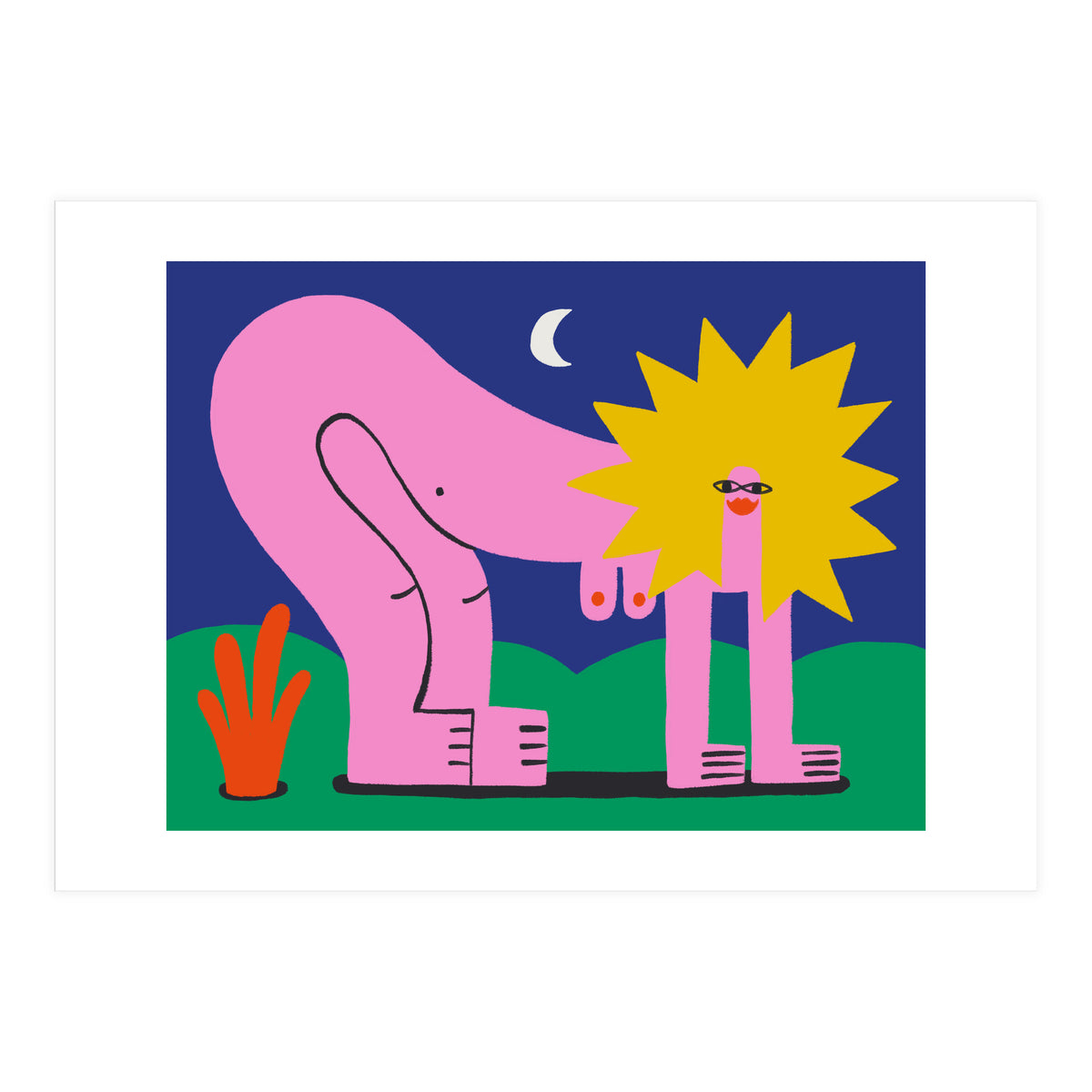 Hear Me Roar Leo (Print Only)