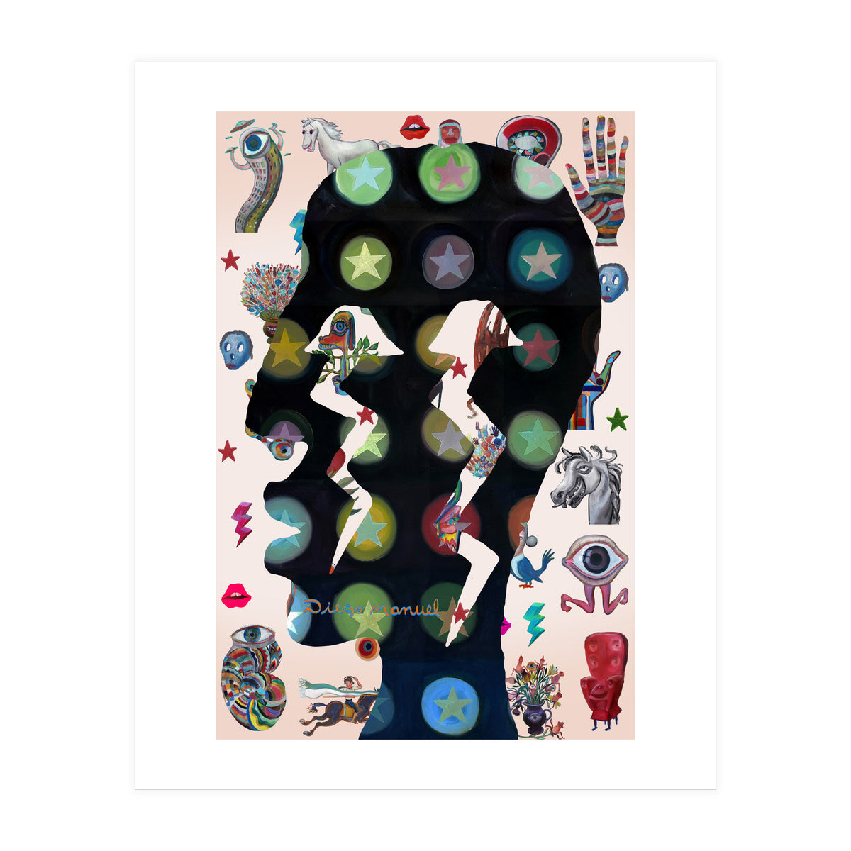 Perfil Con Rayos B 10 (Print Only)