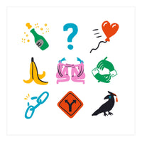 Gemini Emoji (Print Only)