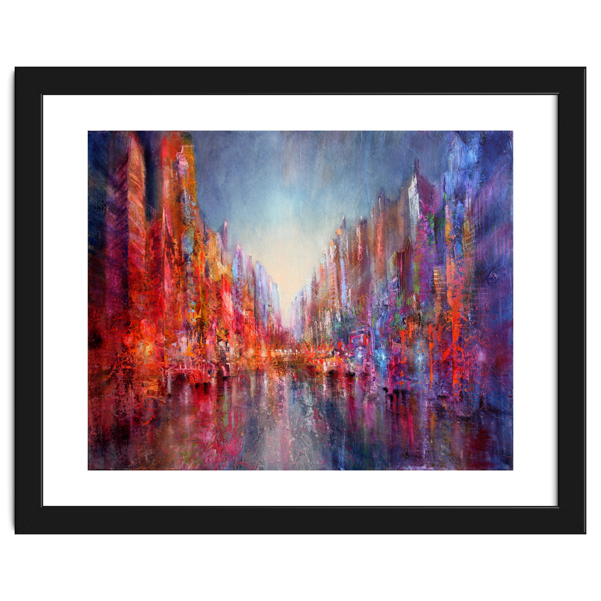 Stadt Am Fluss  - city on the riverside