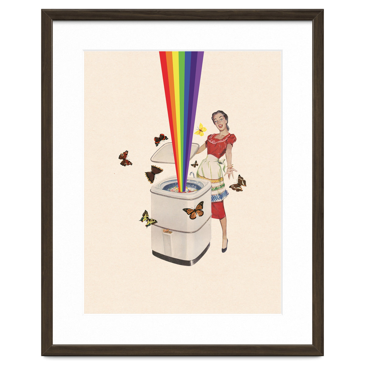 Rainbow Washing Machine