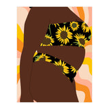 Groovy Sunflower Bikini (Print Only) thumbnail