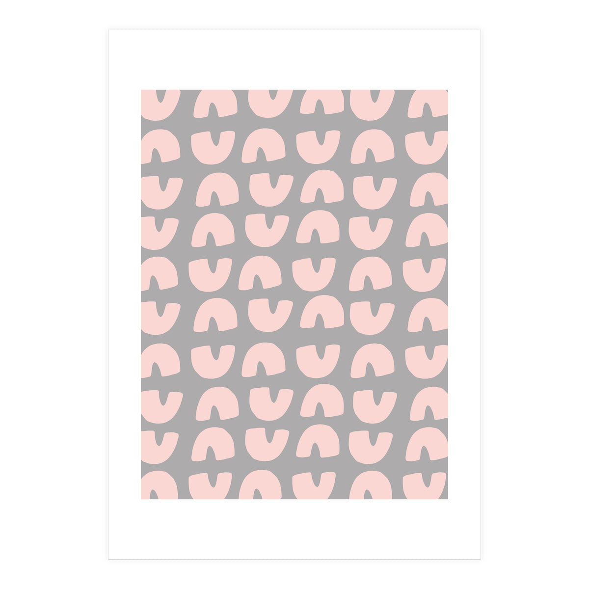 Pastel Pink Rainbow (Print Only)