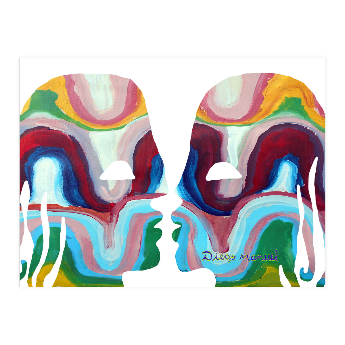 Abstracto Pop Nuevo 6  (Print Only)