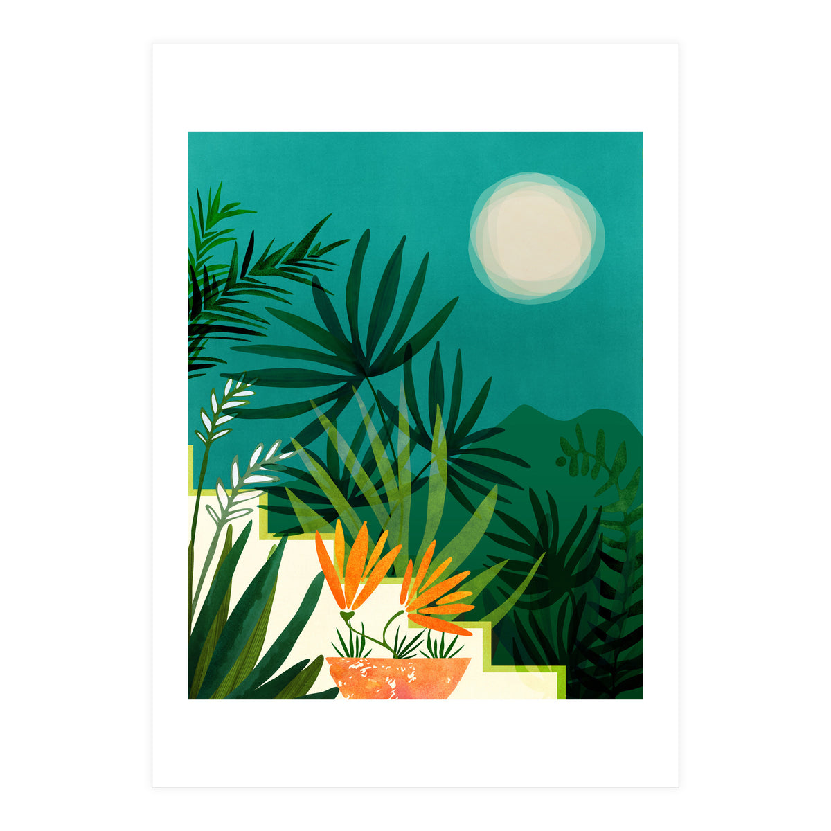 Tropical Moonlight (Print Only)