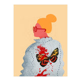 Lady in red glasses (Print Only) thumbnail