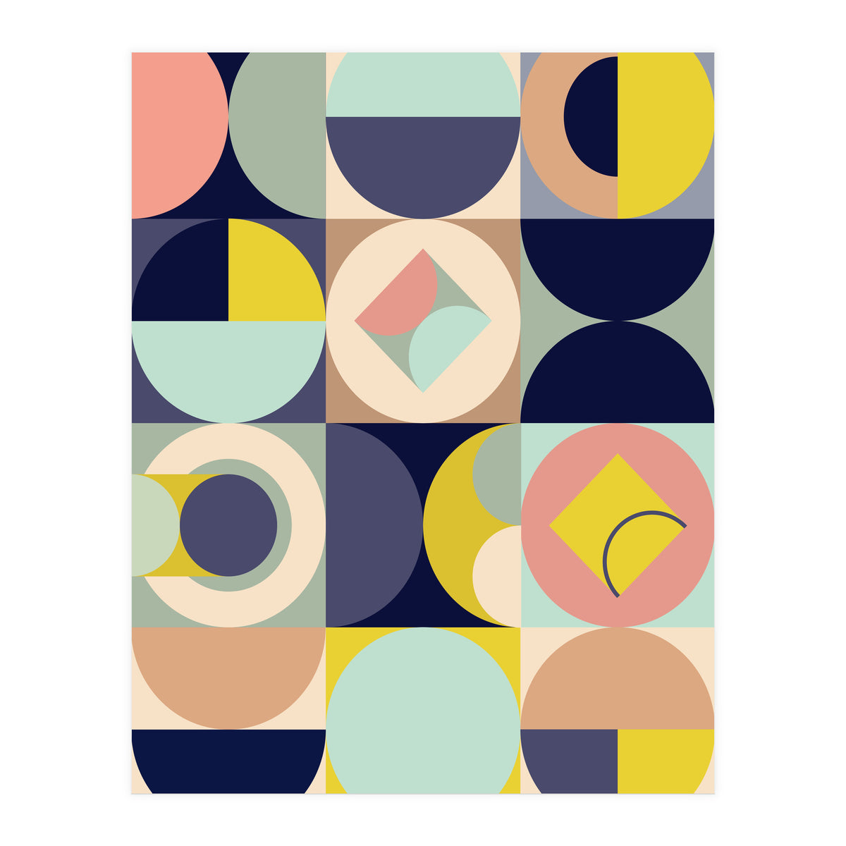 Mescolanza - Rebelion of Geometrica  (Print Only)