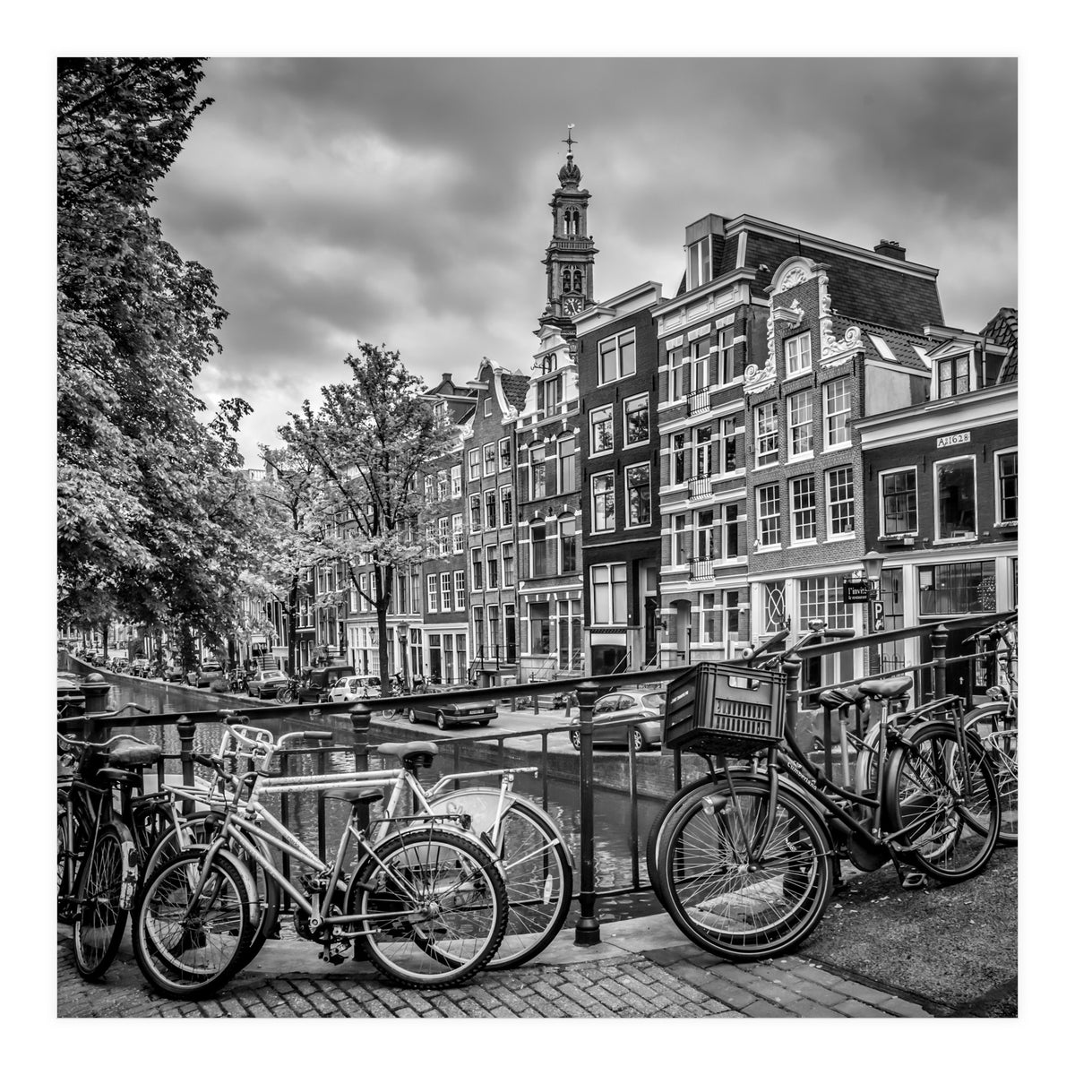 AMSTERDAM Flower Canal  (Print Only)