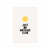 Do Noting Club Yellow (Print Only) thumbnail