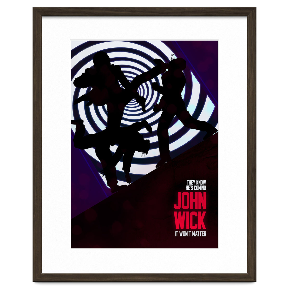 John Wick Minimal Movie Poster