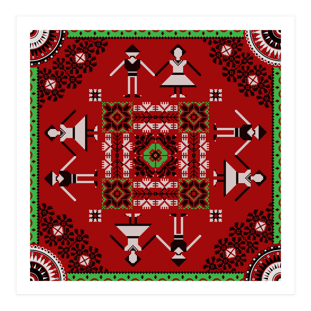 Romanian Traditional Pattern 3 (Print Only)