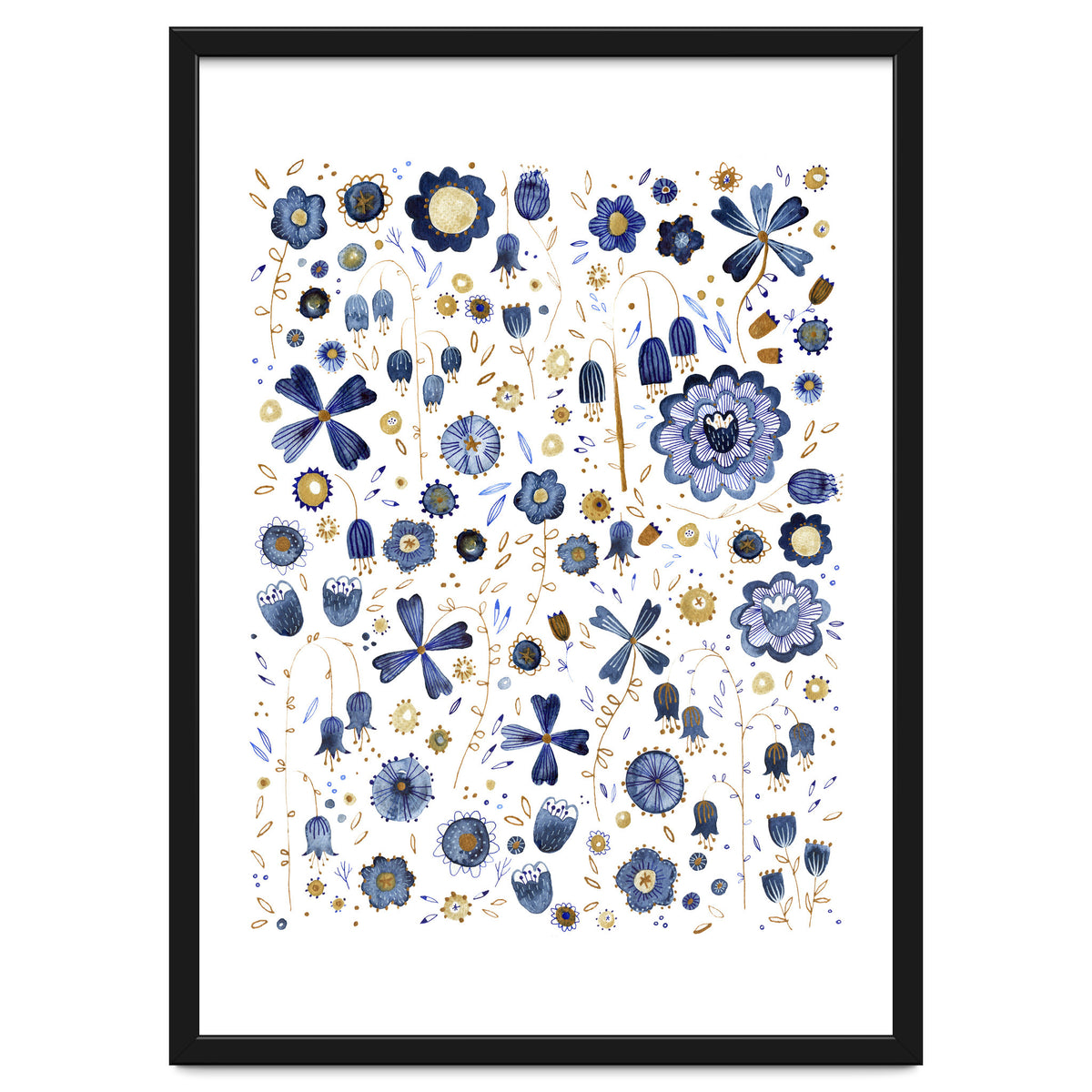 Indigo Flower Mashup