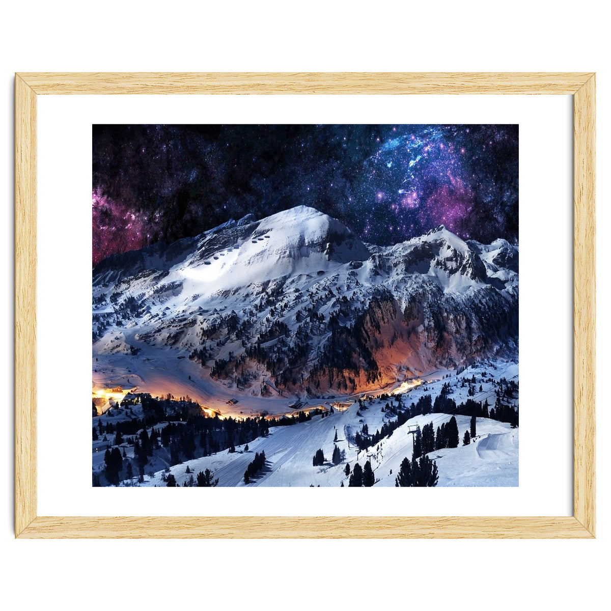 Mountain CALM IN space view