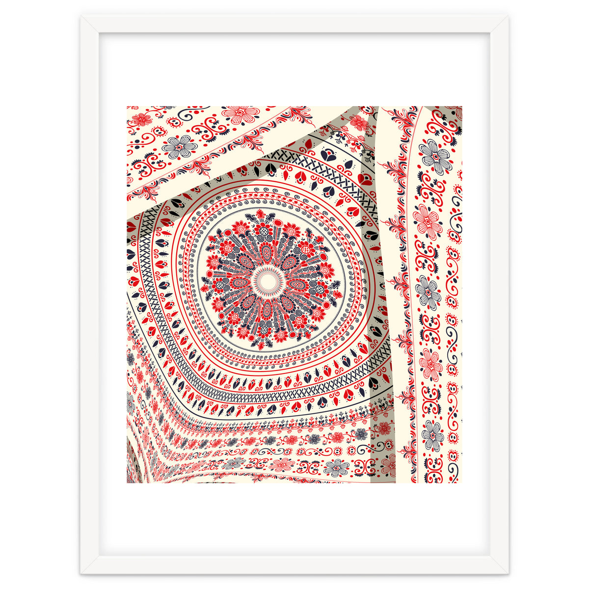 Romanian embroidery background 33