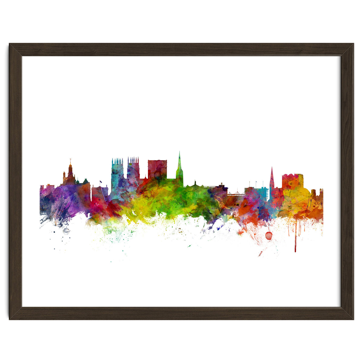 York England Skyline