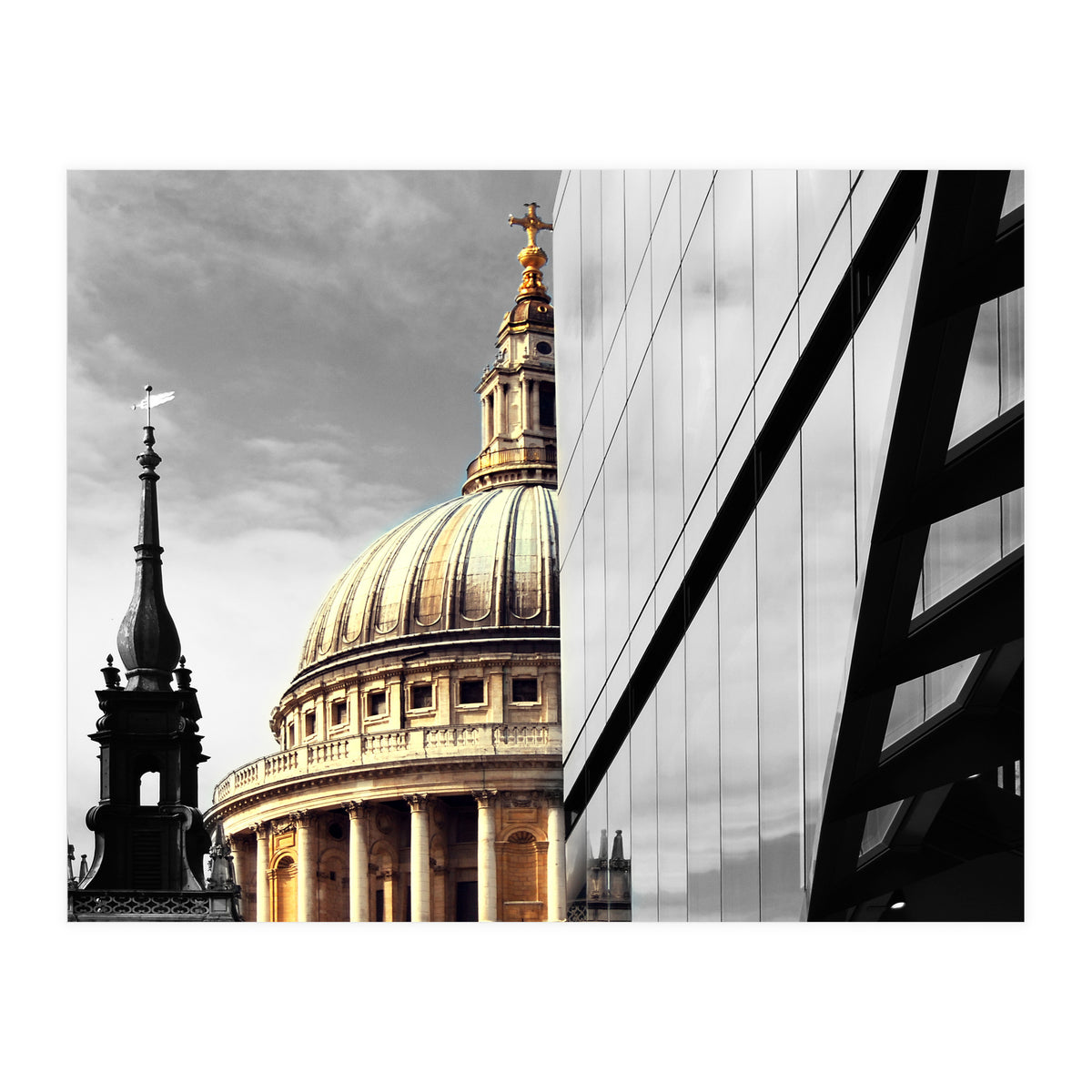 St Paul's London Reflection (Print Only)