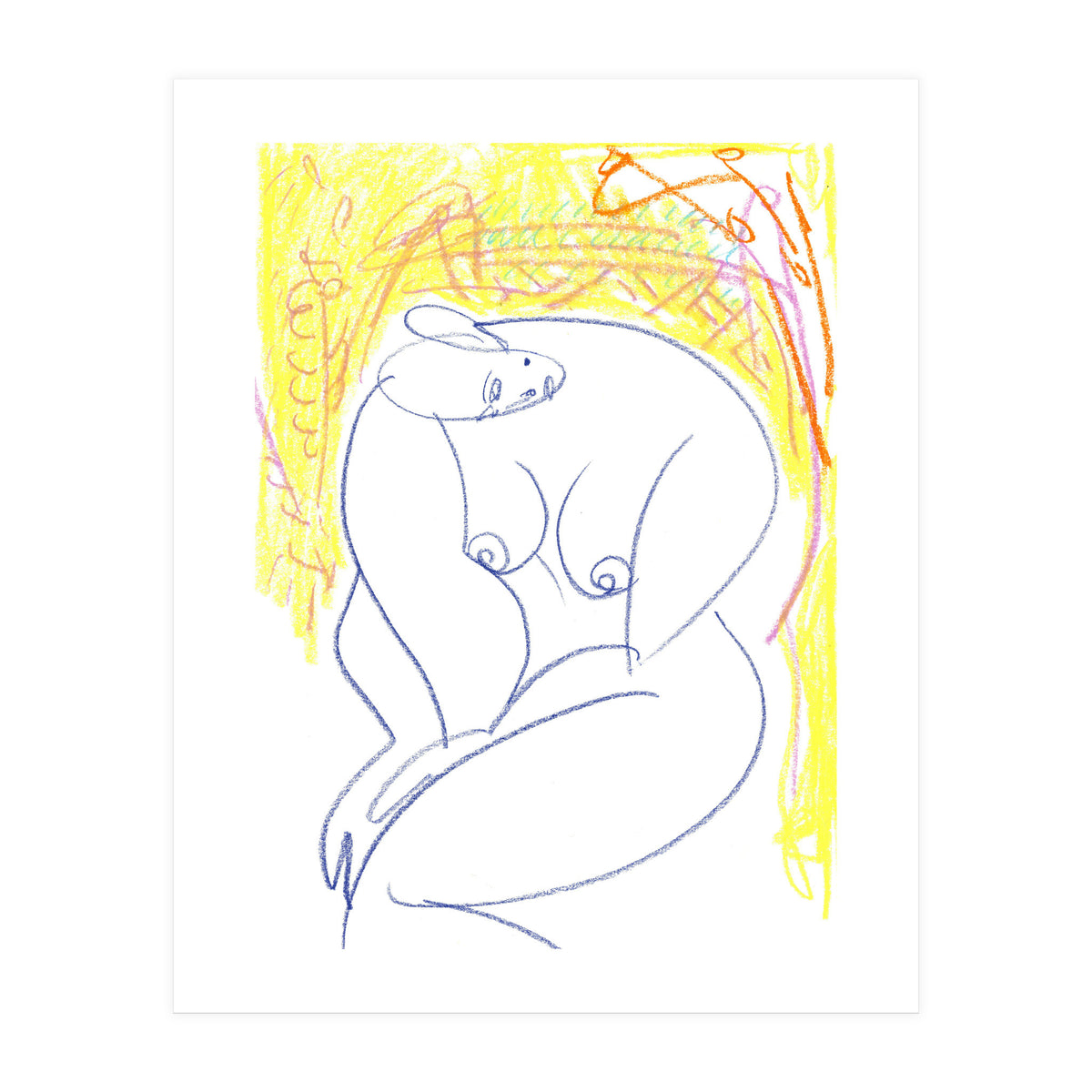 Me On The Chair #2 (Print Only)