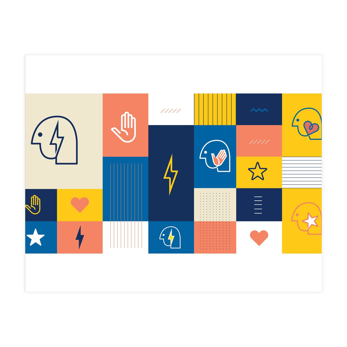 Heads & Icons (Print Only)