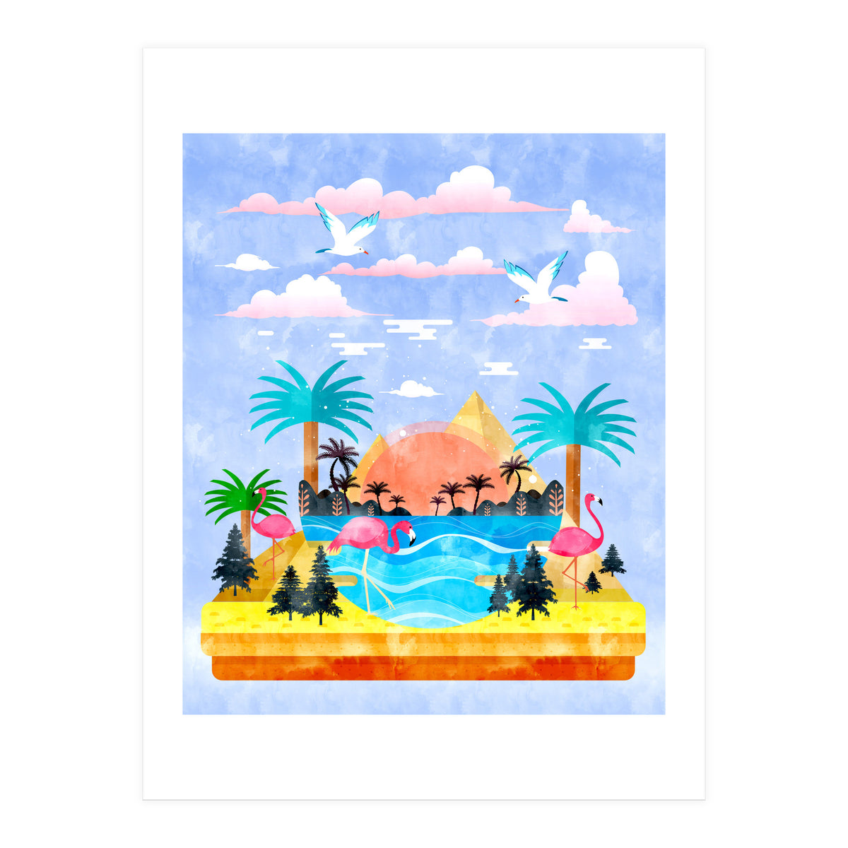 Oasis (Print Only)