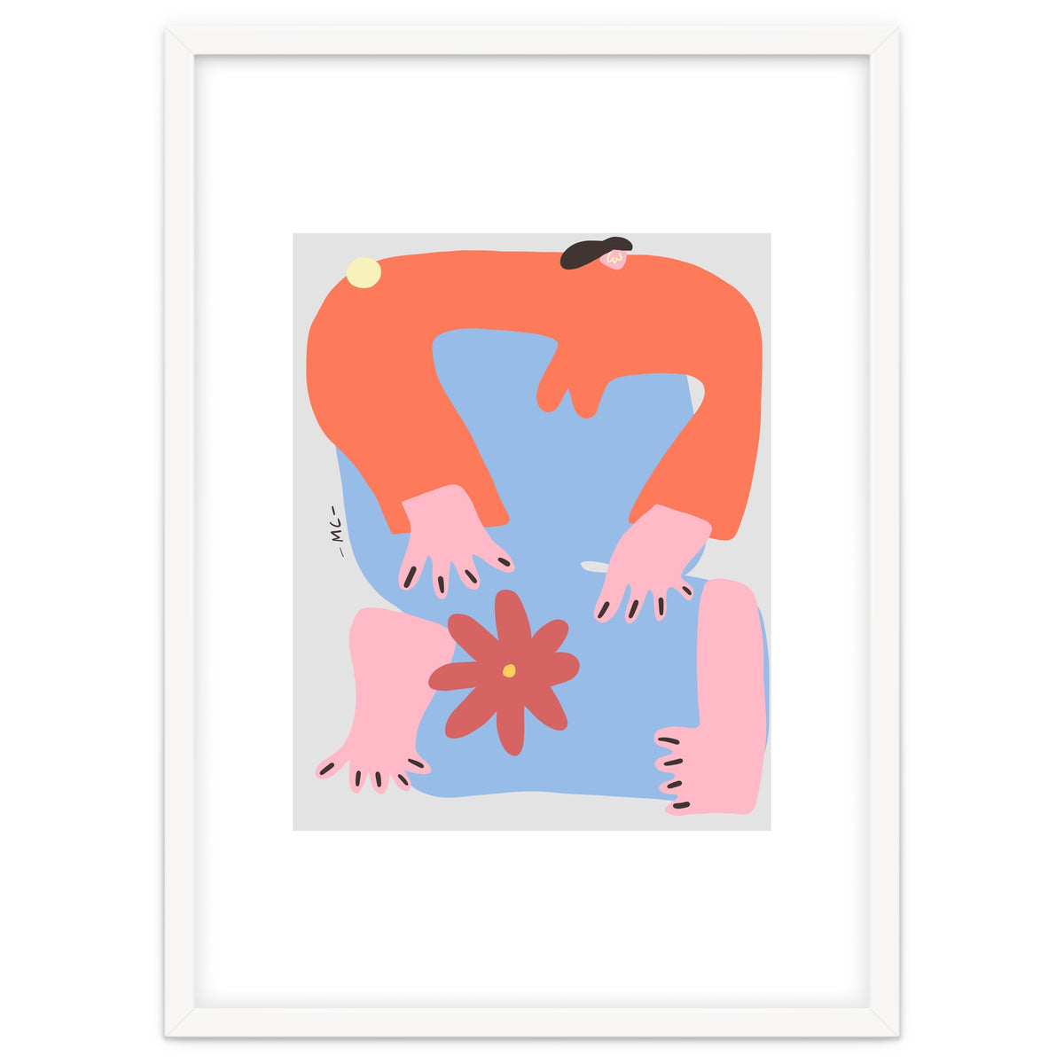 Women And The Flower