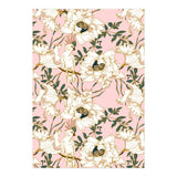 Exotic birds on flowers (Print Only) thumbnail