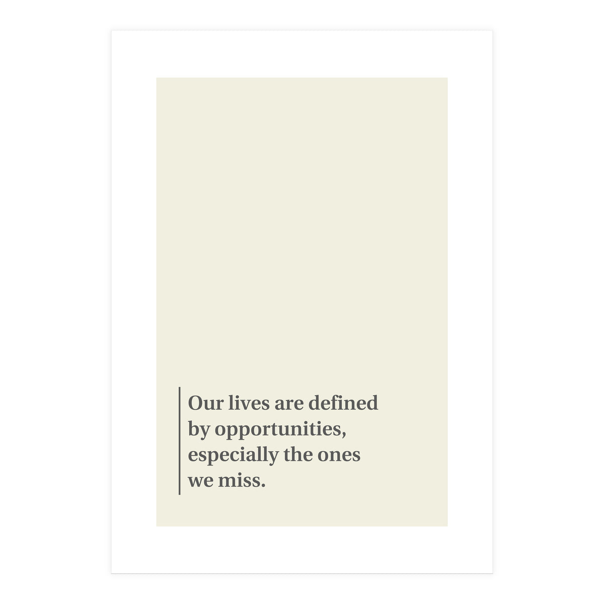 OPPORTUNITIES (Print Only)