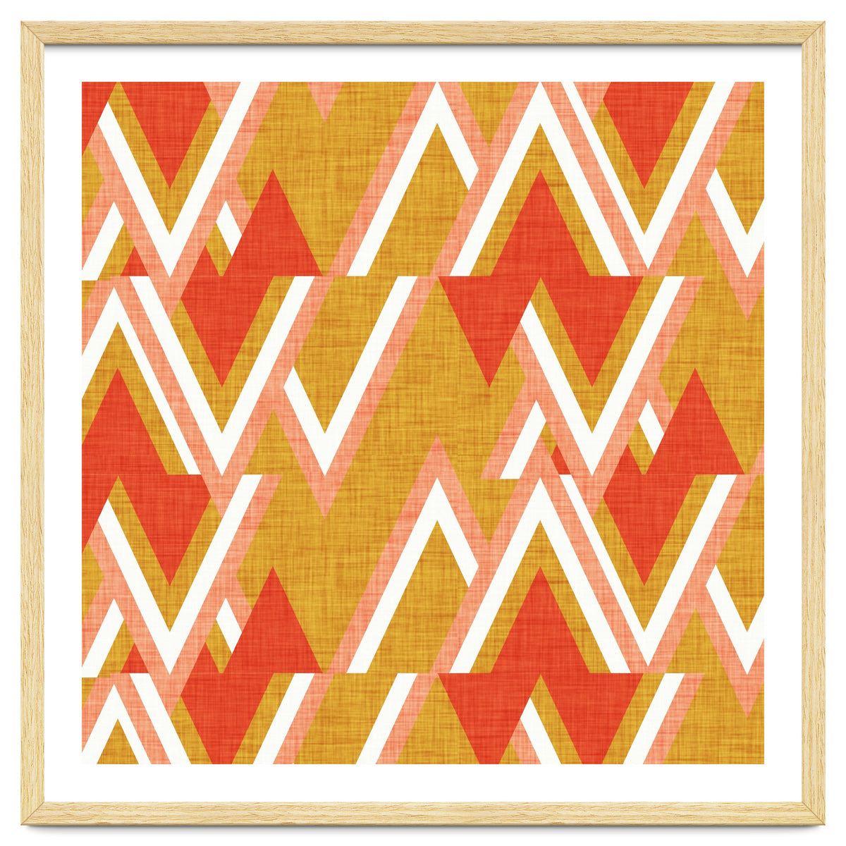 New Mid Mod Woods Mustard