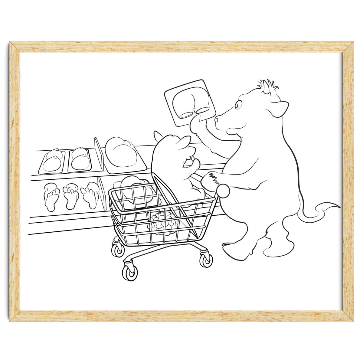 Supermarkey Cow Mandos