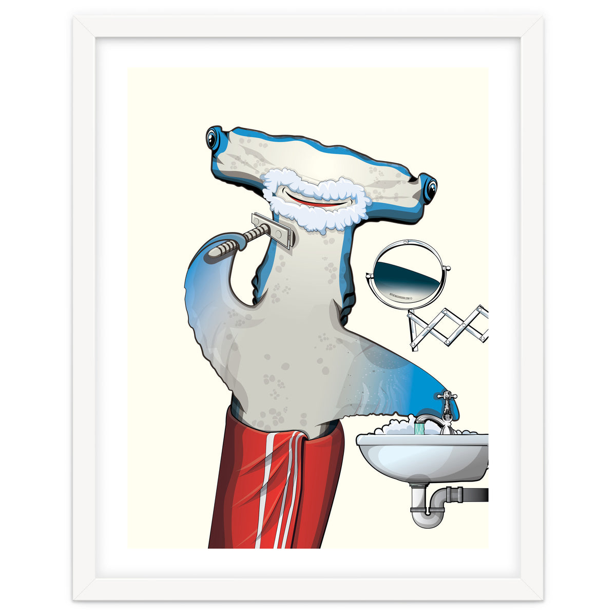 Hammerhead Shark Shaving