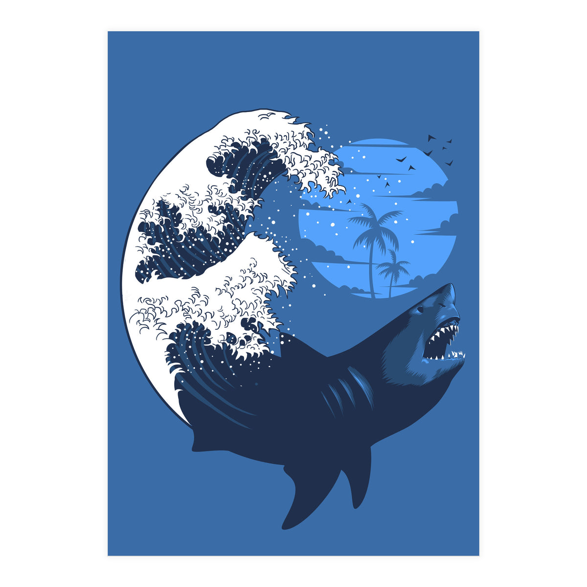 The great wave (Print Only)