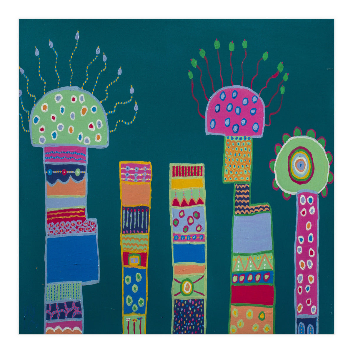 Buildings In Harmony (Print Only)