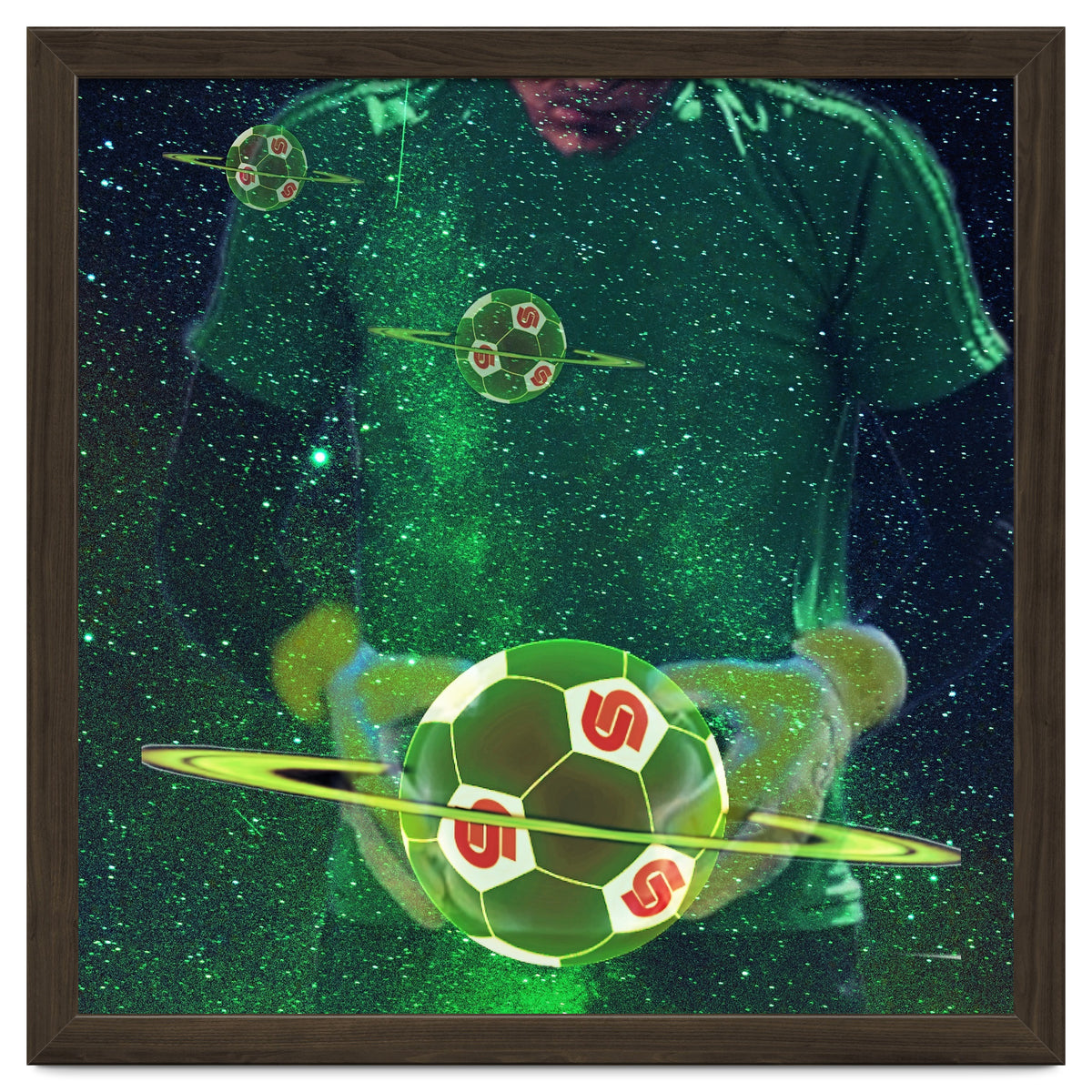 Football fans glimps of heaven.