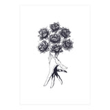 Hand With Lotuses (Print Only) thumbnail