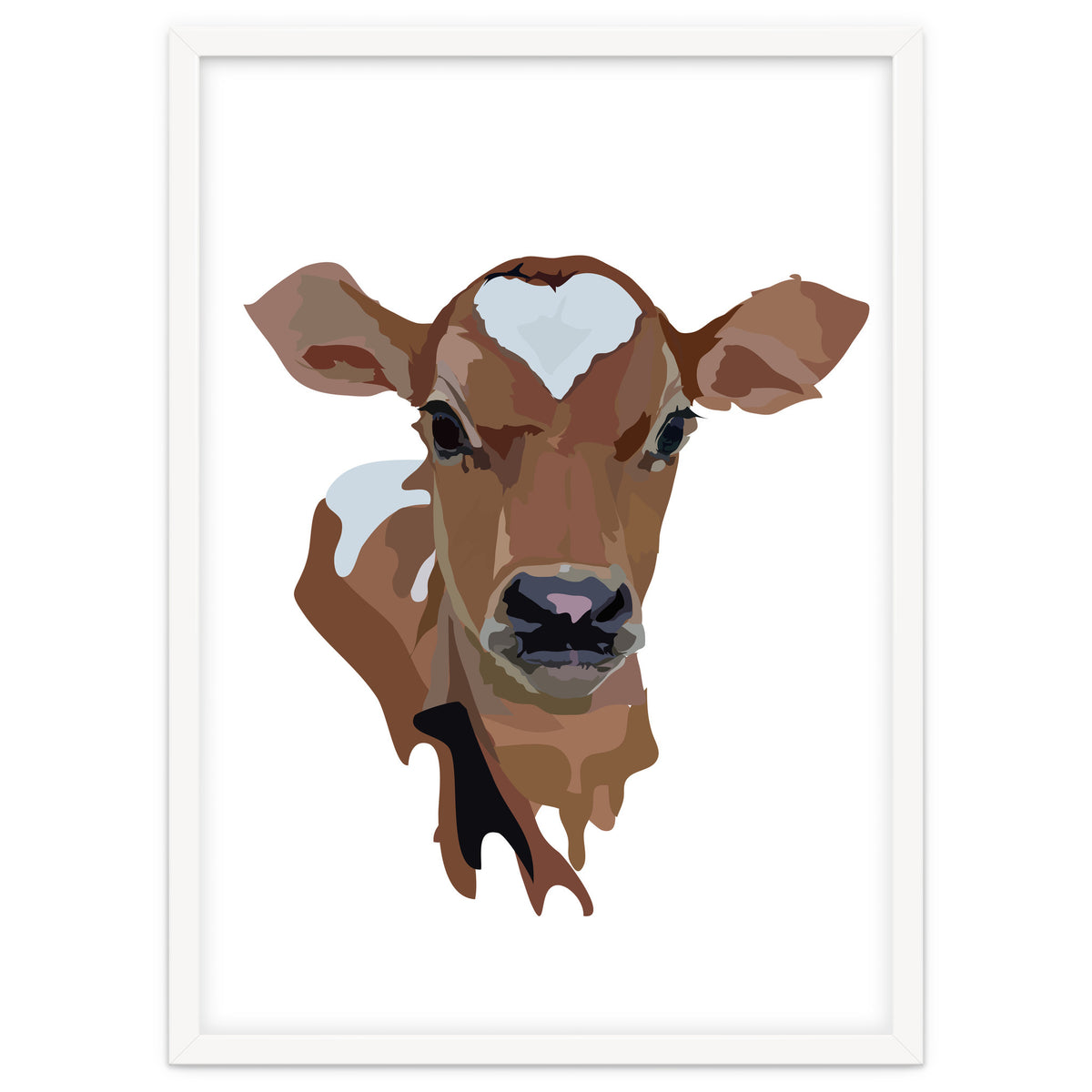 Cow with Heart