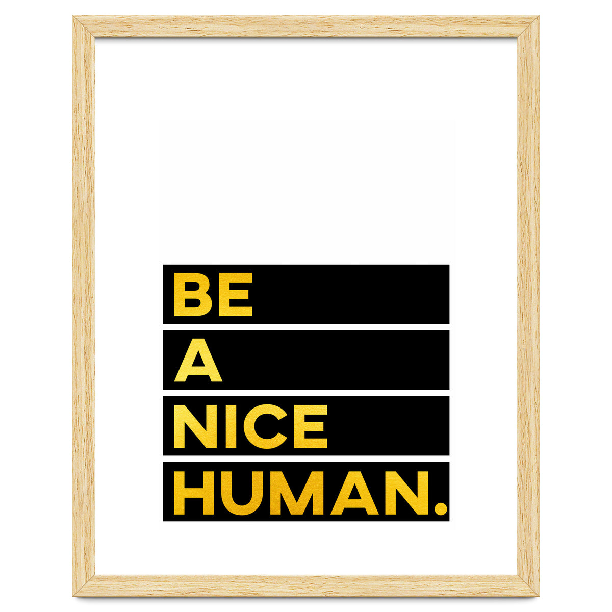 Be A Nice Human